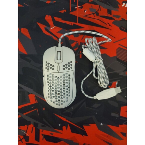 Usb Wired Gaming Mouse (WHITE) - Picture 1 of 9